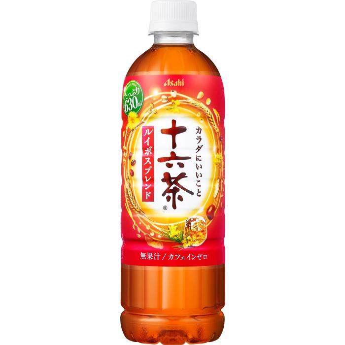 十六茶 アサヒ ルイボスブレンド 630ml ペットボトル 24本入 お茶飲料