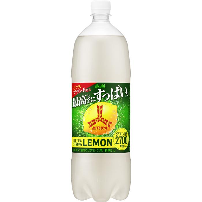 三ツ矢 〔9月22日発売〕 アサヒ ウルトラストロングレモン 1.5L ペット