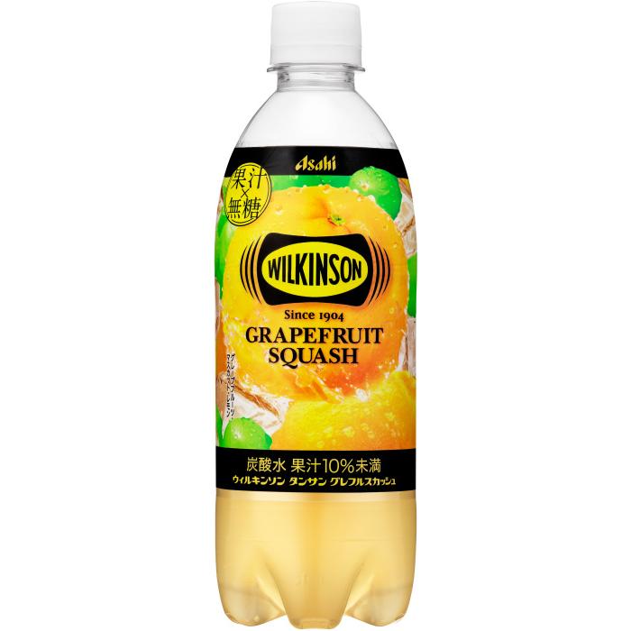アサヒ（asahi） ウィルキンソン タンサン グレフルスカッシュ 490ml