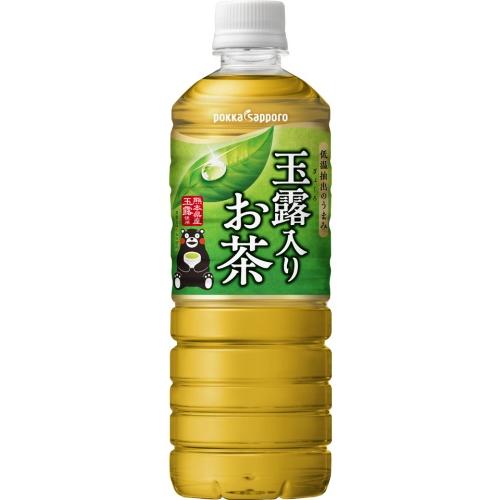 pokka sapporo（ポッカサッポロ） 玉露入りお茶 600ml ペットボトル 48