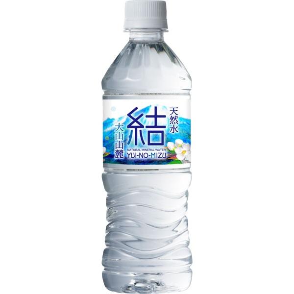永伸商事 大山山麓天然水 結 ゆいのみず 500ml ペットボトル 24本入