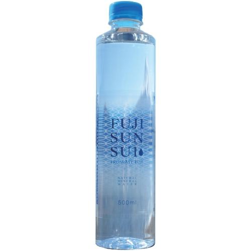 富士の源水 FUJI SUN SUI 500ml ペットボトル 24本入 富士山水 シリカ 国産ミネラルウォーター 軟水 FUJISUNSUI｜softdrink｜02