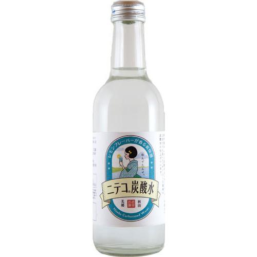 あきた美郷づくり ニテコ炭酸水 300ml 瓶 48本 (24本入×2 まとめ買い)｜softdrink｜02