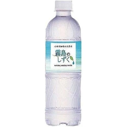 霧島シリカ水源 霧島のしずく 500ml ペットボトル 24本入 ナチュラル
