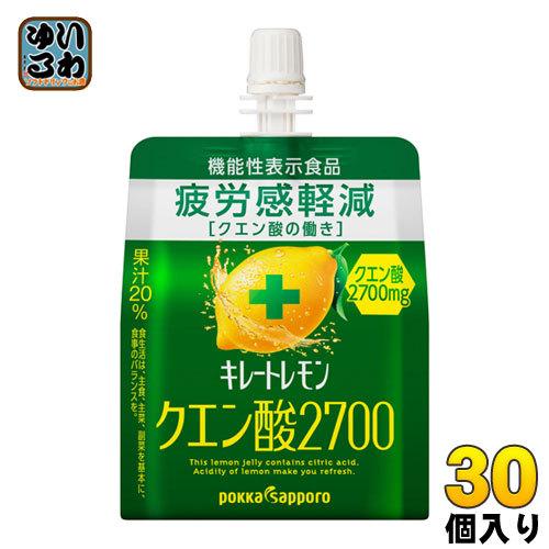 pokka sapporo（ポッカサッポロ） キレートレモン クエン酸2700 ゼリー