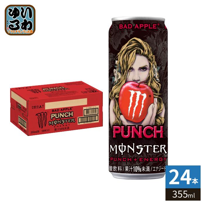 アサヒ（asahi） モンスターエナジー バッドアップル 355ml 缶 24本入