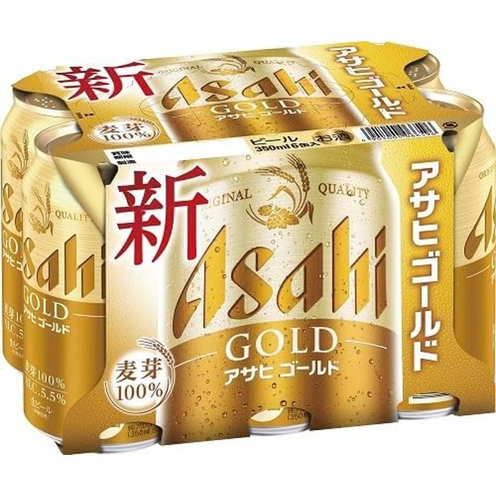 アサヒ（asahi） アサヒビール ゴールド 350ml 缶 24本入 ビール 缶