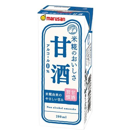 マルサンアイ 甘酒 200ml 紙パック 24本入 ノンアルコール : いわゆる