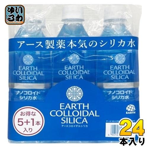 アース製薬 アース コロイダルシリカ100 500ml ペットボトル 24本 (5本