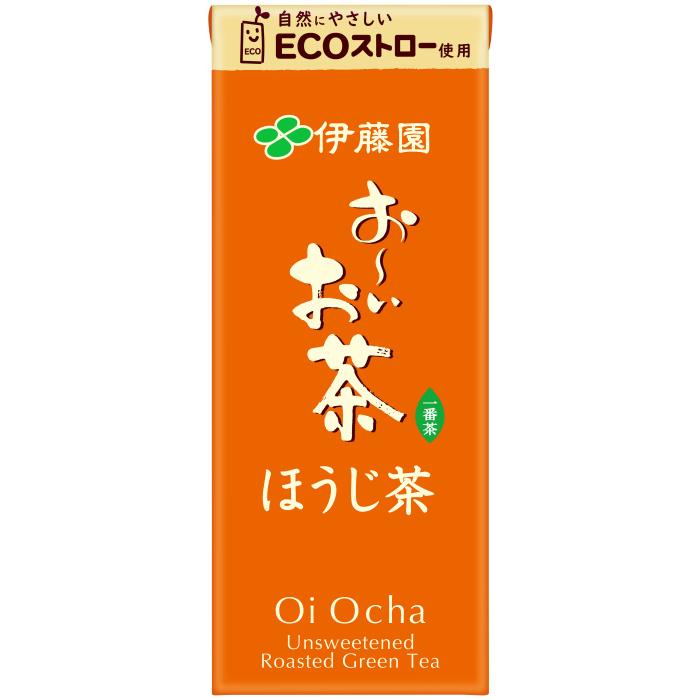 お〜いお茶 伊藤園 ほうじ茶 250ml 紙パック 96本 (24本入×4