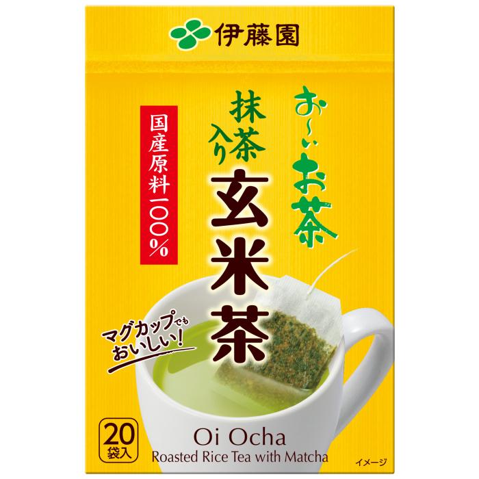 お〜いお茶 伊藤園 エコティーバッグ 玄米茶 20袋×10箱入 おーいお茶