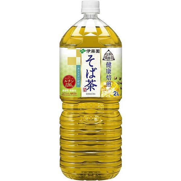 伊藤園（ITO EN） 伝承の健康茶 そば茶 2L ペットボトル 12本 (6本入×2