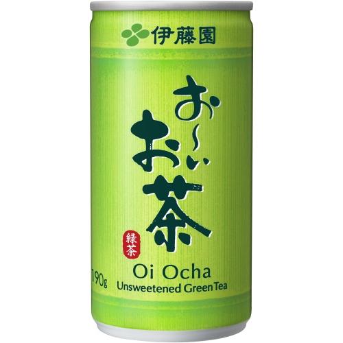 お〜いお茶 伊藤園 おーいお茶 緑茶 190g 缶 90本 (30本入×3