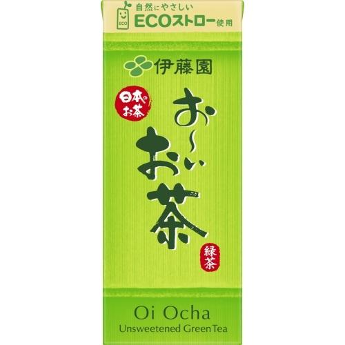 伊藤園 お〜いお茶 緑茶 250ml 紙パック 72本 (24本入×3 まとめ買い) 〔お茶〕｜softdrink｜02