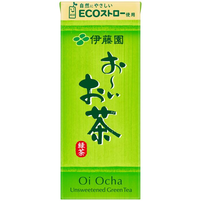 お〜いお茶 伊藤園 緑茶 250ml 紙パック 96本 (24本入×4 まとめ買い