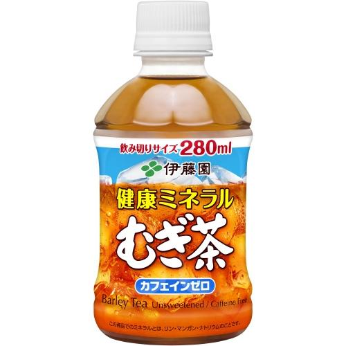 健康ミネラルむぎ茶 伊藤園 280ml ペットボトル 48本 (24本入×2