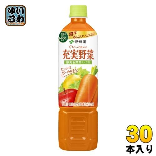 伊藤園 充実野菜 緑黄色野菜ミックス 740g ペットボトル 30本 15本入 2 まとめ買い 野菜ジュース いわゆるソフトドリンクのお店 通販 Paypayモール