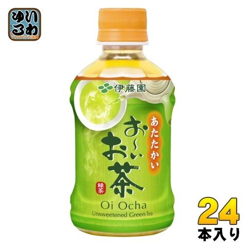 伊藤園 お〜いお茶 緑茶 電子レンジ対応 ホット 275ml ペットボトル 24本入 おーいお茶｜softdrink