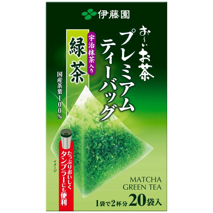 伊藤園 おーいお茶 プレミアムティーバッグ 宇治抹茶入り緑茶 50袋×30箱 お〜いお茶 伊藤園 プレミアムティーバッグ 宇治抹茶入り緑茶 20袋×8箱