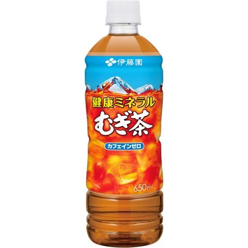 健康ミネラルむぎ茶 伊藤園 650ml ペットボトル 24本入 お茶 デカフェ