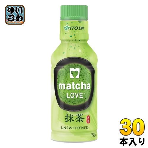 伊藤園 パウダーイン 抹茶ラブ 無糖 190ml ペットボトル 30本入 伊藤園 パウダーイン 抹茶ラブ 無糖 190ml ペットボトル 30本入