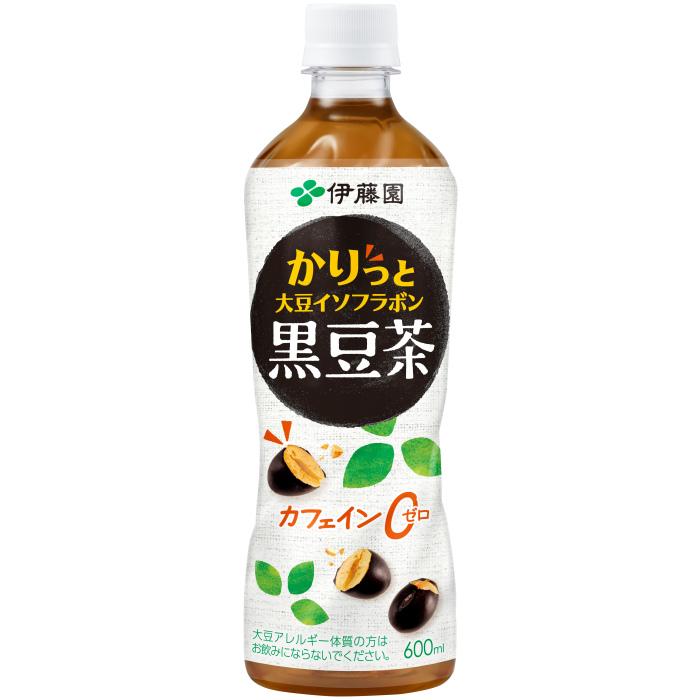 伊藤園（ITO EN） かりっと大豆イソフラボン 黒豆茶 600ml ペット