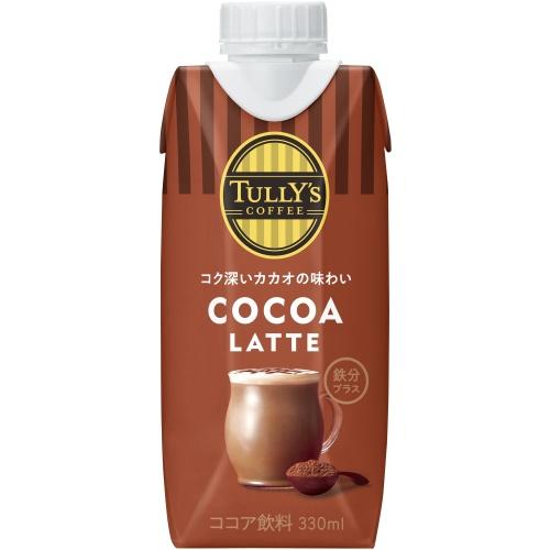 伊藤園（ITO EN） タリーズココアラテ 330ml 紙パック 36本 (12本入×3