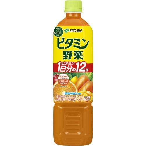 伊藤園（ITO EN） ビタミン野菜 740g ペットボトル 15本入 野菜