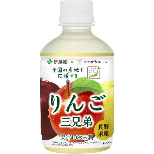 伊藤園（ITO EN） ニッポンエール 長野県産りんご 280g ペットボトル