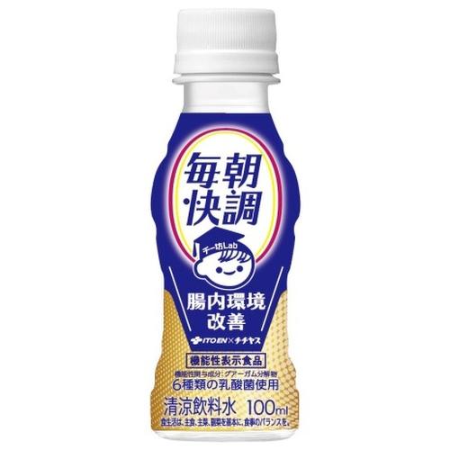 伊藤園 毎朝快調 腸内環境改善 100ml ペットボトル 60本 (30本入×2 まとめ買い) チチヤス 乳酸菌飲料｜softdrink｜02