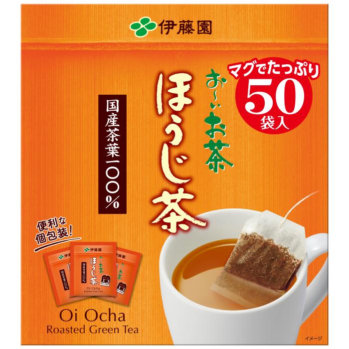お〜いお茶 伊藤園 エコティーバッグ ほうじ茶 50袋×5箱 おーいお茶