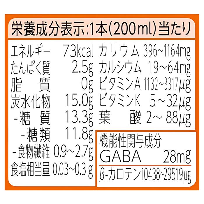 充実野菜 伊藤園 理想のにんじん 200ml 紙パック 24本入 野菜ジュース