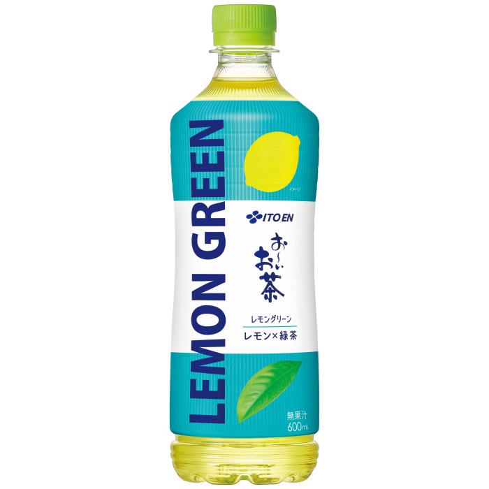 お〜いお茶 伊藤園 おーいお茶 レモングリーン 600ml ペットボトル 24