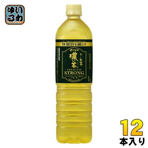 お〜いお茶 伊藤園 濃い茶 プレミアム 1L スリムボトル 12本入 おーい