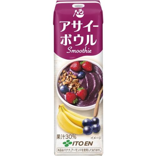 伊藤園（ITO EN） アサイーボウル スムージー 240ml 紙パック 24本 (12