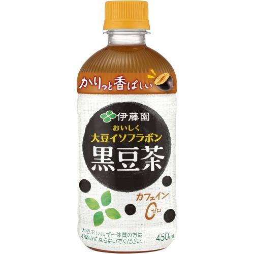 伊藤園（ITO EN） おいしく大豆イソフラボン 黒豆茶 ホット 450ml