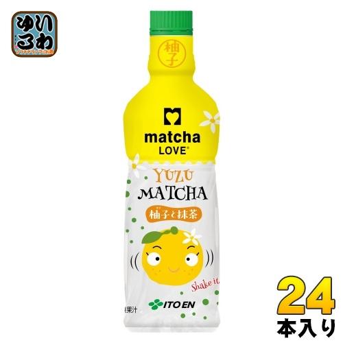 伊藤園（ITO EN） パウダーイン 抹茶ラブ 柚子と抹茶 475ml ペット