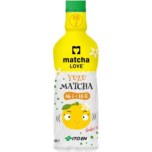伊藤園（ITO EN） パウダーイン 抹茶ラブ 柚子と抹茶 475ml ペット