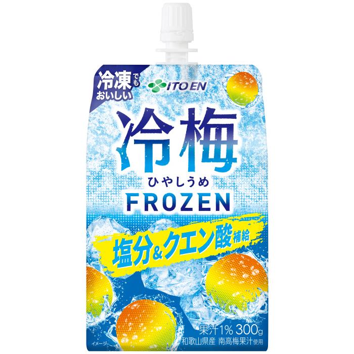 伊藤園（ITO EN） 冷梅 300g パウチ 30個入 熱中症対策飲料 ゼリー飲料