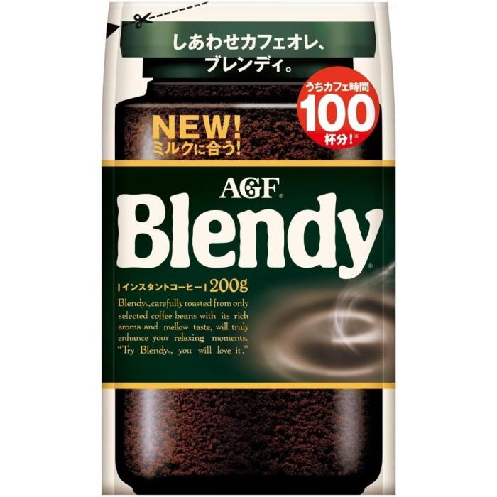 AGF ブレンディ インスタントコーヒー 200g 合計12袋　新品未開封 Blendy AGF ブレンディ 200g 12袋入 コーヒー飲料 インスタント