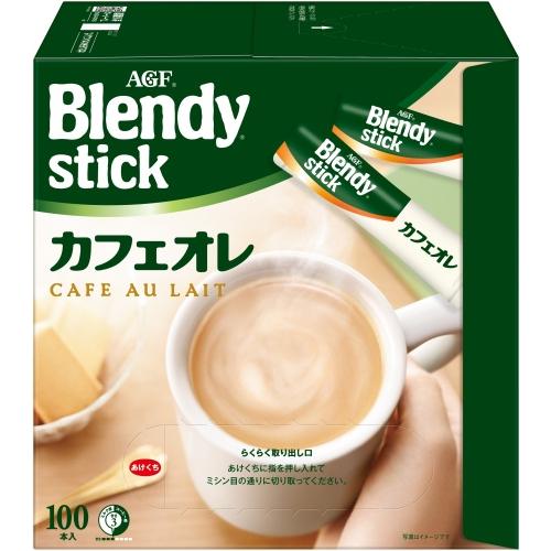 AGF ブレンディ スティック カフェオレ 200本 (100本入×2箱 まとめ買い