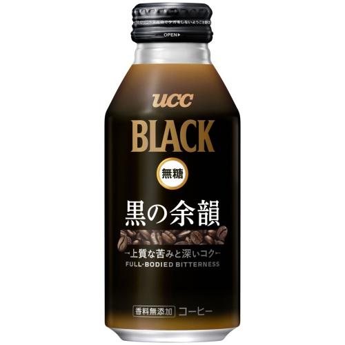 UCC UCC BLACK 無糖 黒の余韻 375g ボトル缶 24本入 コーヒー ブラック