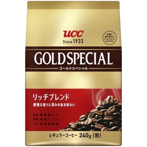 UCC ゴールドスペシャル リッチブレンド 粉 240g 12袋 (6袋入×2