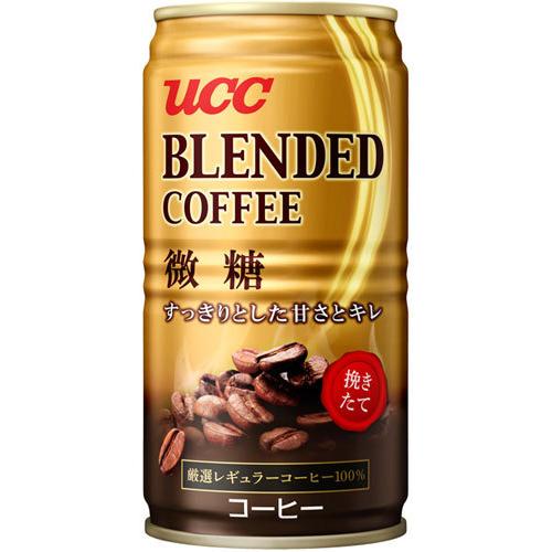 UCC ブレンドコーヒー 微糖 185g 缶 60本 (30本入×2 まとめ買い)｜softdrink｜02