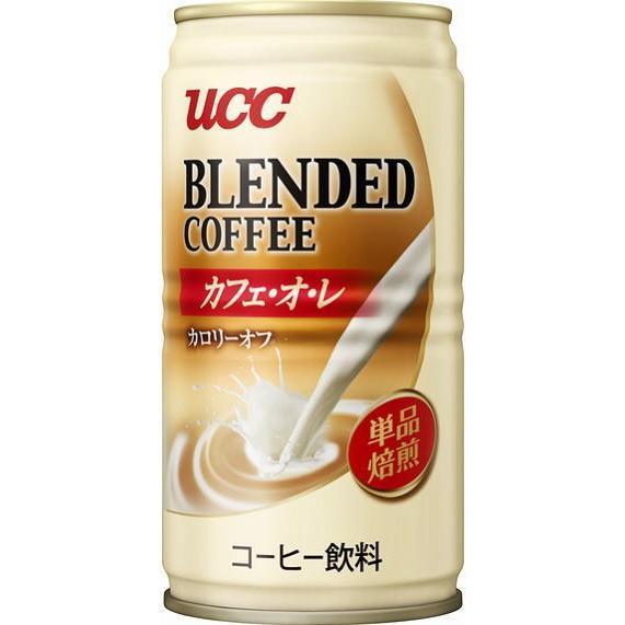 UCC ブレンドコーヒー カフェ・オ・レ カロリーオフ 185g 缶 60本 (30本入×2 まとめ買い)｜softdrink｜02