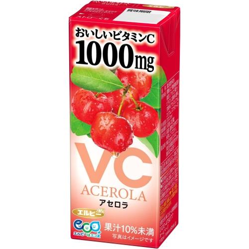 エルビー おいしいビタミンC アセロラ 200ml 紙パック 24本入 果汁飲料 