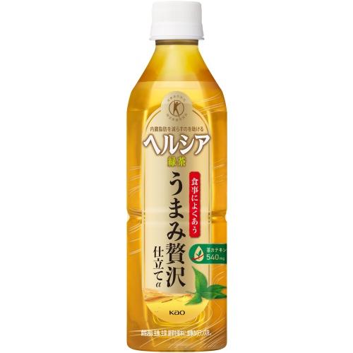 花王 ヘルシア緑茶 うまみ贅沢仕立て 500ml ペットボトル 48本 (24本入×2 まとめ買い) 茶飲料 特保 トクホ 内臓脂肪を減らす ダイエット｜softdrink｜02