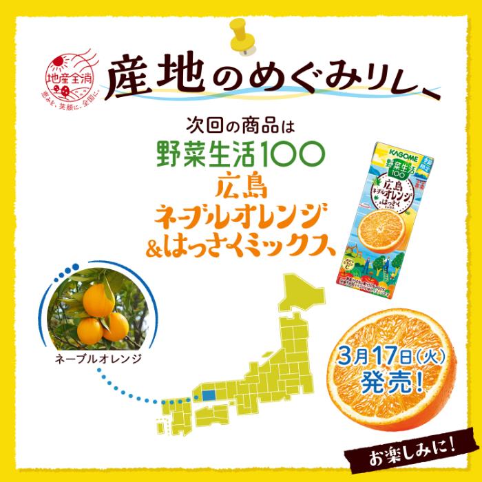 野菜生活100 カゴメ 福島あかつき桃ミックス 195ml 紙パック 24本入