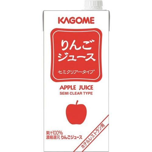 カゴメ りんごジュース ホテルレストラン用 1l 紙パック 12本 6本入 2 まとめ買い いわゆるソフトドリンクのお店 通販 Paypayモール