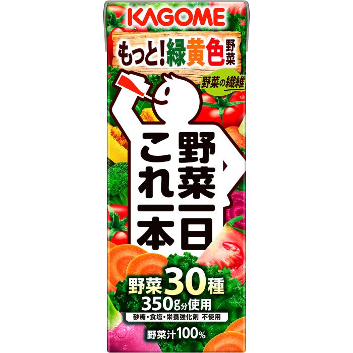野菜一日これ一本 〔ストアポイント+4%〕 カゴメ 200ml 紙パック 96本